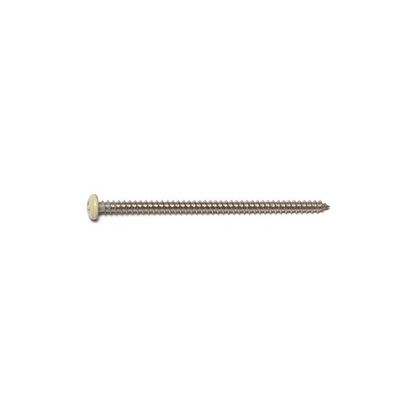 Midwest Fastener Sheet Metal Screw, #8 x 3 in, 18-8 Stainless Steel Pan Head Phillips Drive, 10 PK 77633 - main